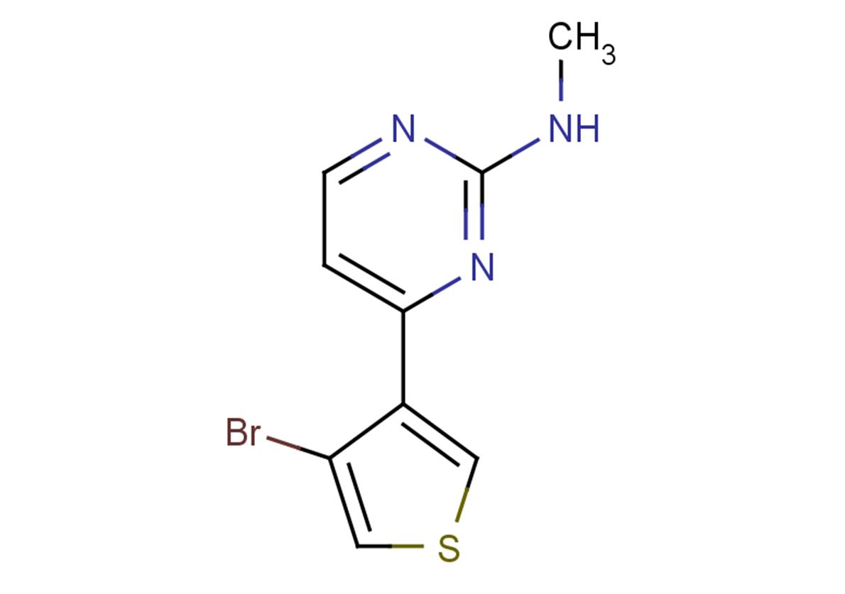 4-(4-bromothiophen-3-yl)-N-methylpyrimidin-2-amine