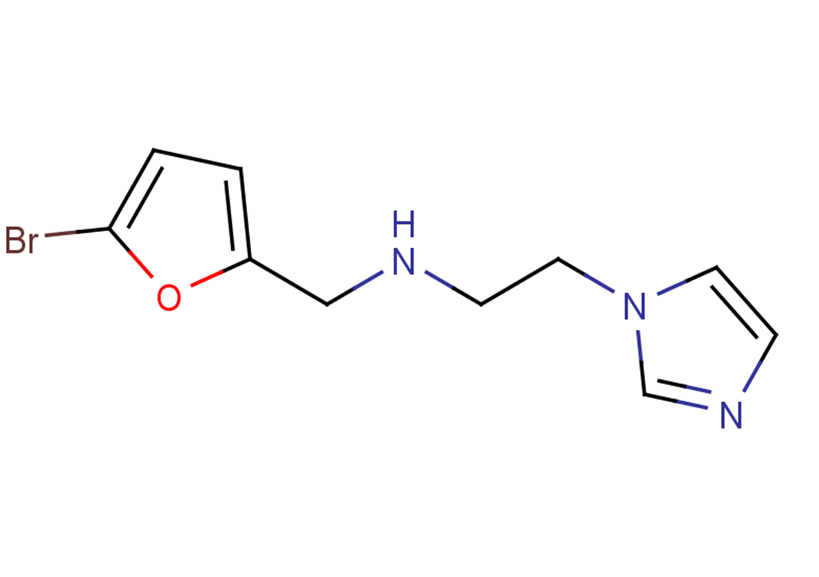 [(5-bromofuran-2-yl)methyl][2-(1H-imidazol-1-yl)ethyl]amine