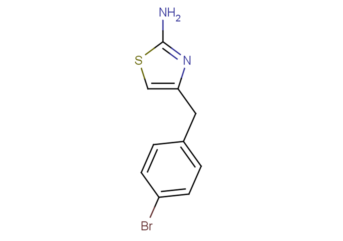 4-[(4-bromophenyl)methyl]-1,3-thiazol-2-amine