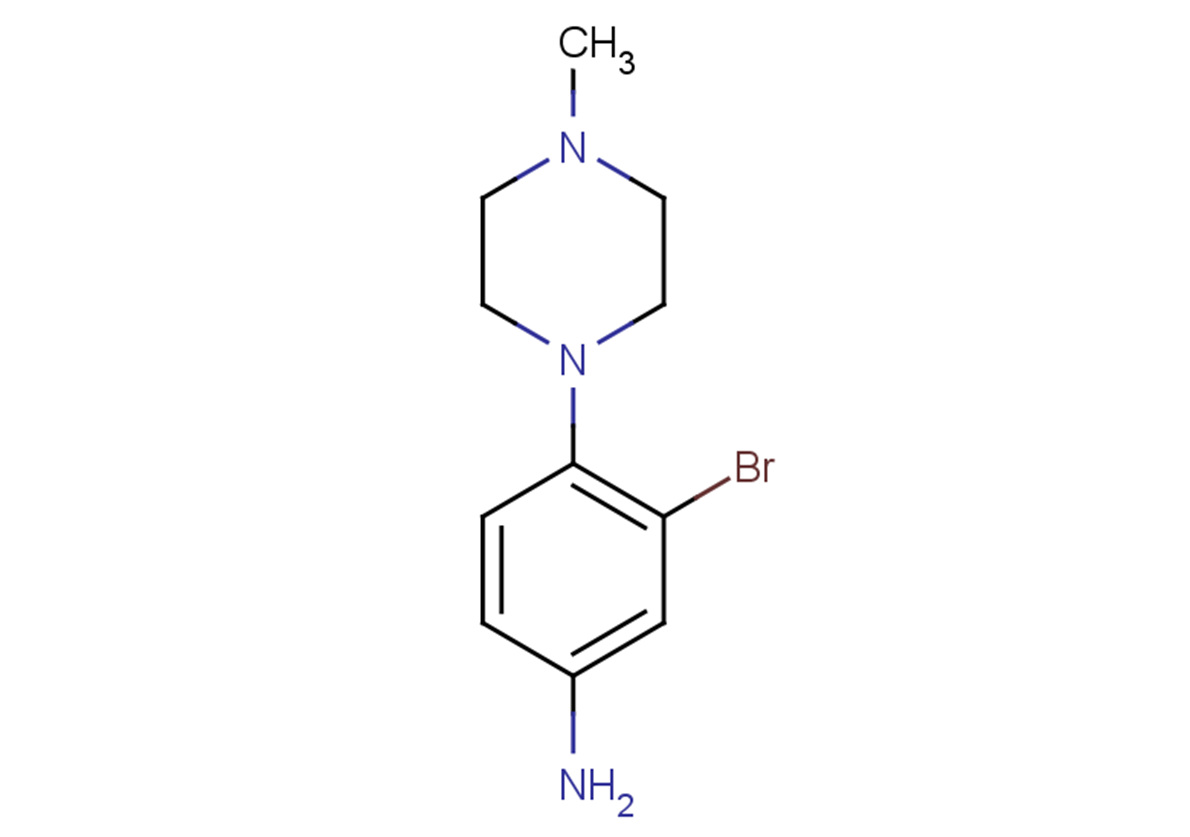 3-bromo-4-(4-methylpiperazin-1-yl)aniline