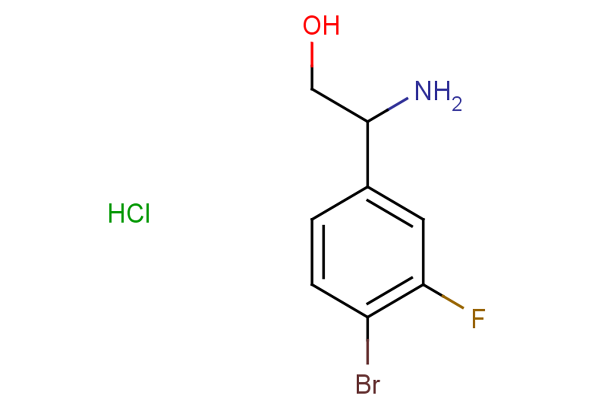 2-amino-2-(4-bromo-3-fluorophenyl)ethan-1-ol hydrochloride