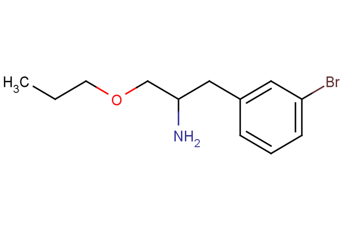 1-(3-bromophenyl)-3-propoxypropan-2-amine