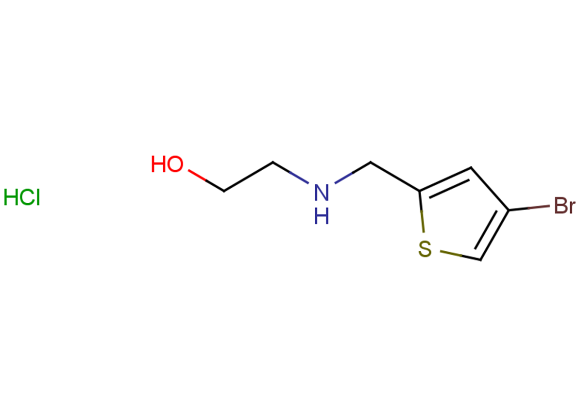 2-{[(4-bromothiophen-2-yl)methyl]amino}ethan-1-ol hydrochloride