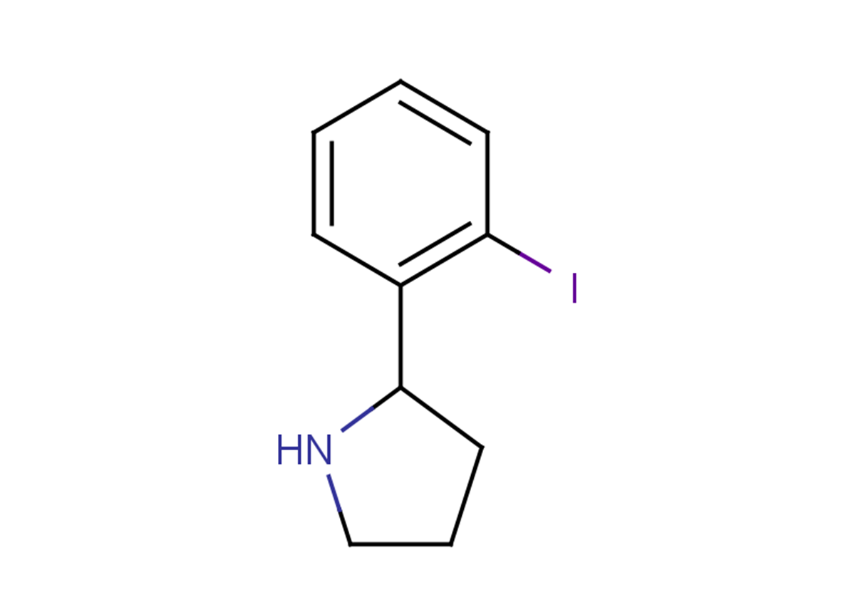 2-(2-iodophenyl)pyrrolidine