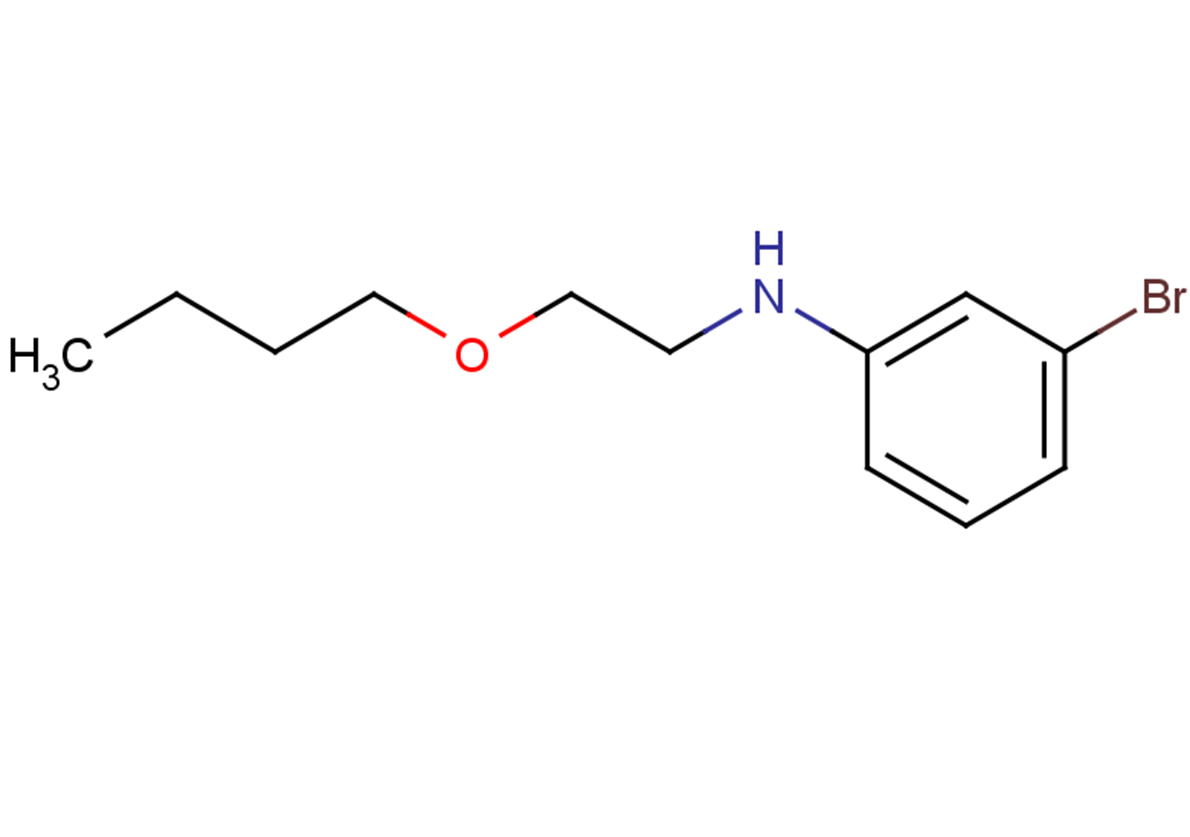 3-bromo-N-(2-butoxyethyl)aniline