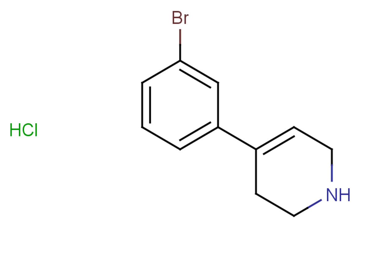 4-(3-bromophenyl)-1,2,3,6-tetrahydropyridine hydrochloride