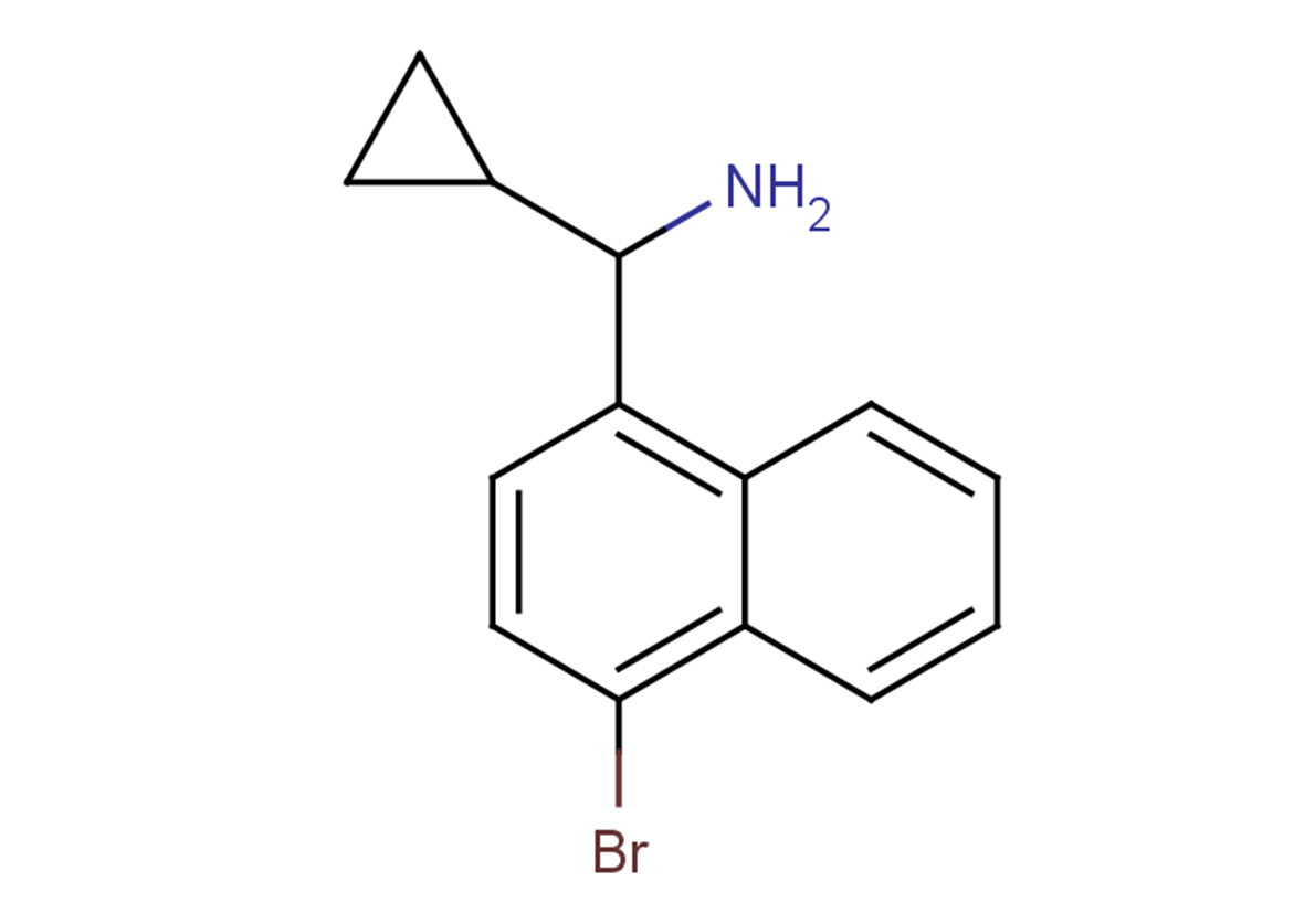 (4-bromonaphthalen-1-yl)(cyclopropyl)methanamine