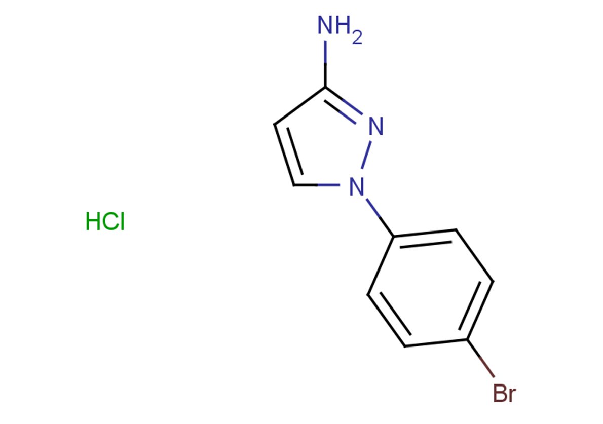 1-(4-bromophenyl)-1H-pyrazol-3-amine hydrochloride
