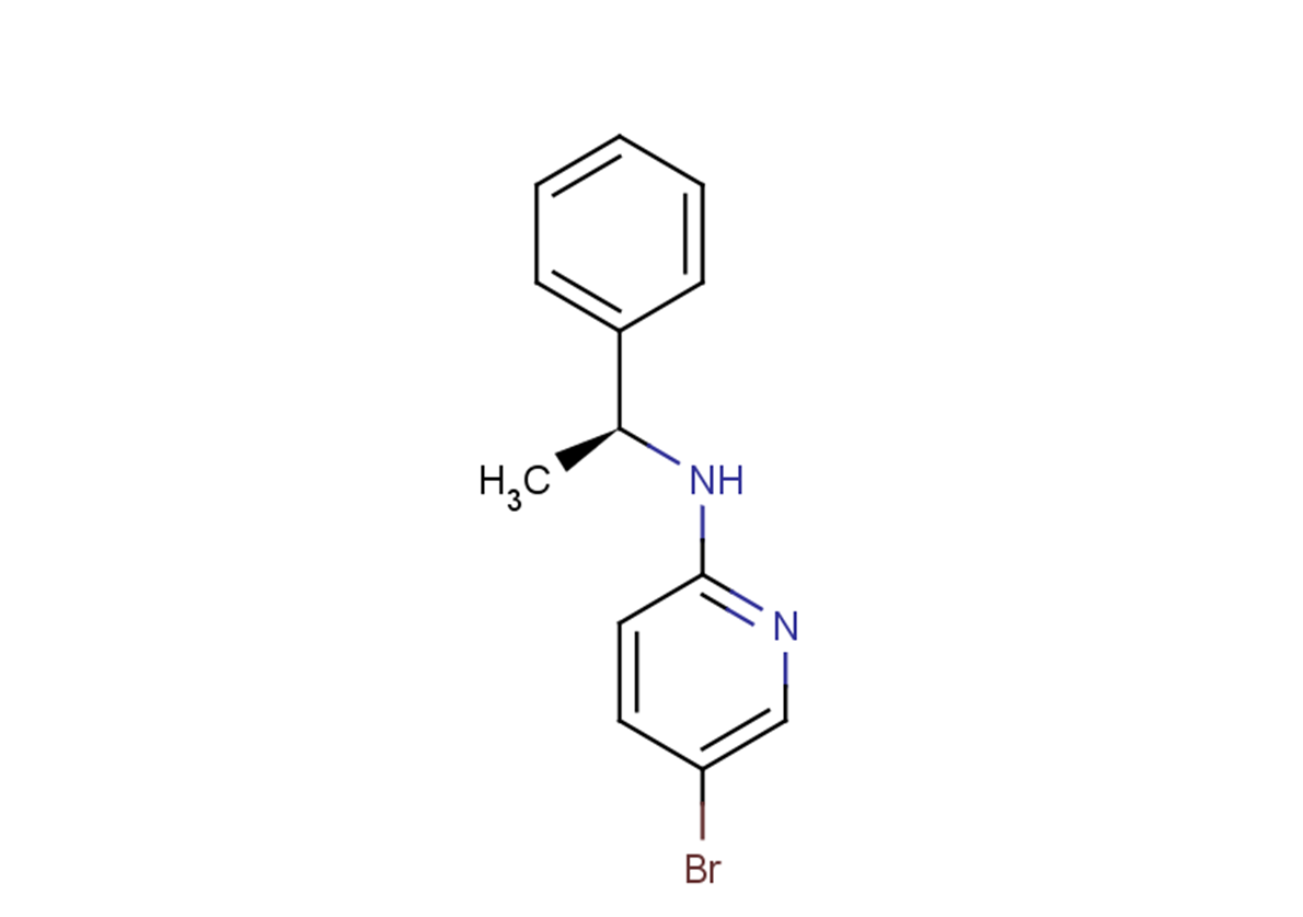5-bromo-N-[(1S)-1-phenylethyl]pyridin-2-amine