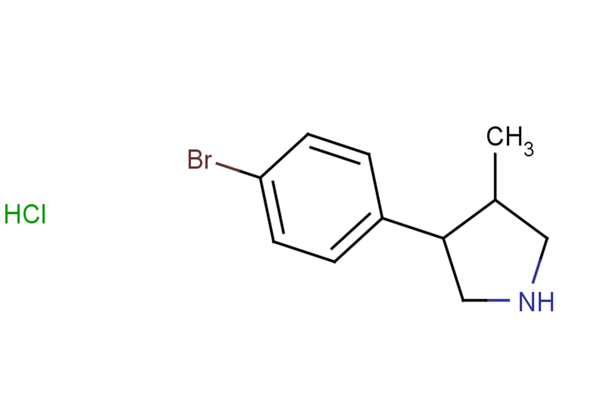 3-(4-bromophenyl)-4-methylpyrrolidine hydrochloride