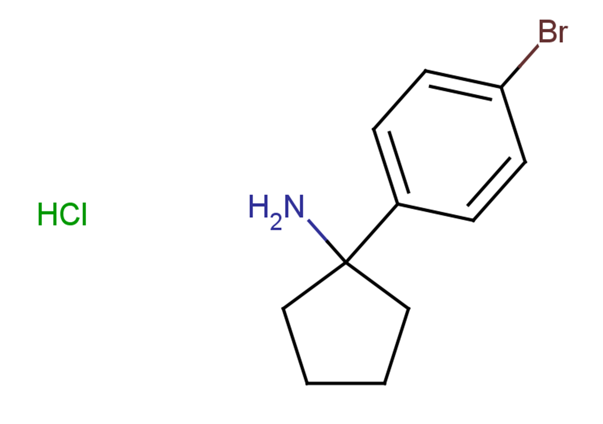 1-(4-bromophenyl)cyclopentan-1-amine hydrochloride