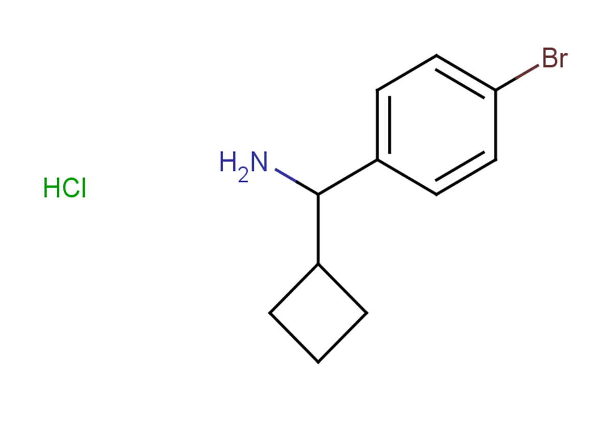(4-bromophenyl)(cyclobutyl)methanamine hydrochloride