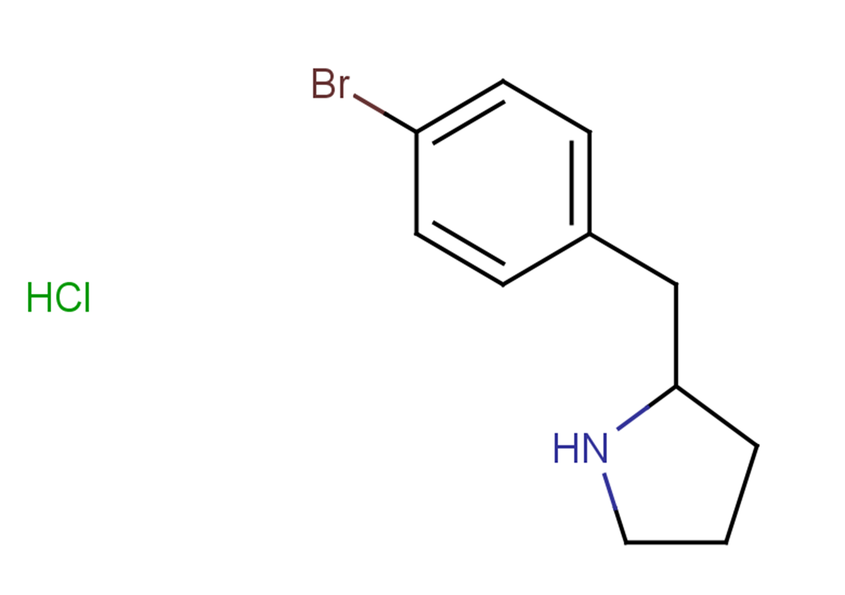 2-[(4-bromophenyl)methyl]pyrrolidine hydrochloride