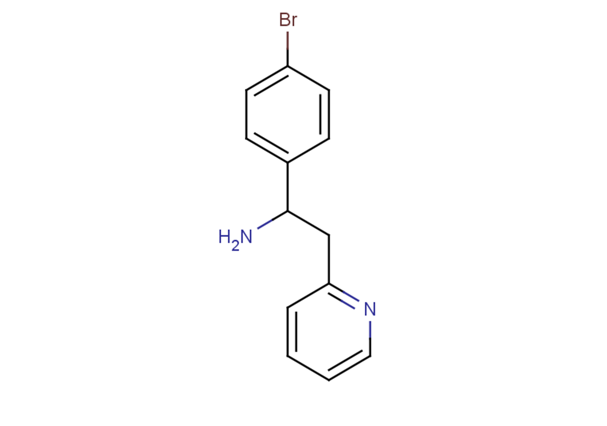 1-(4-bromophenyl)-2-(pyridin-2-yl)ethan-1-amine