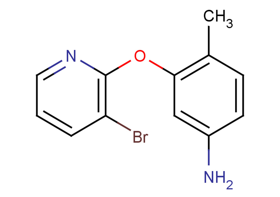 3-[(3-bromopyridin-2-yl)oxy]-4-methylaniline