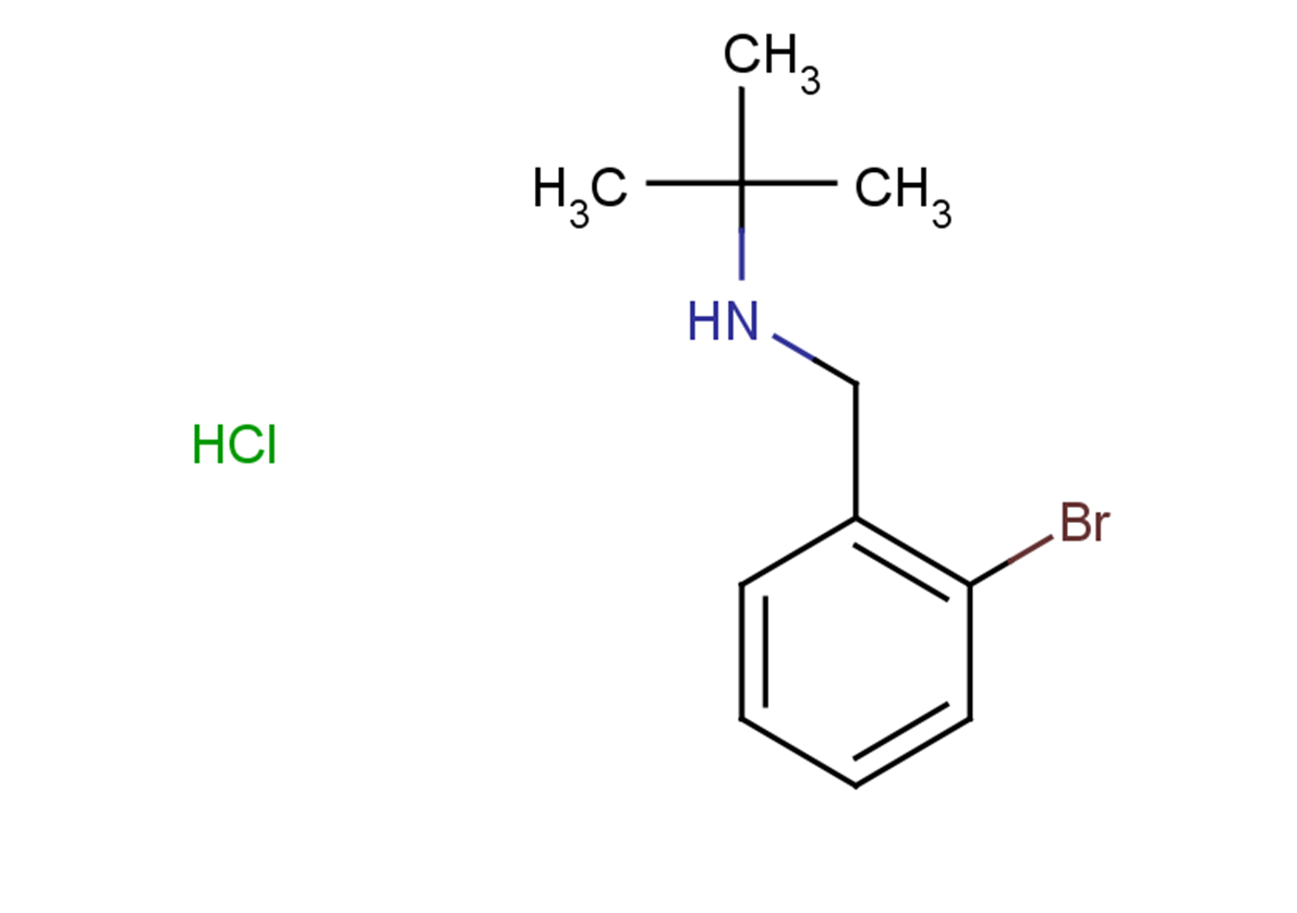 [(2-bromophenyl)methyl](tert-butyl)amine hydrochloride