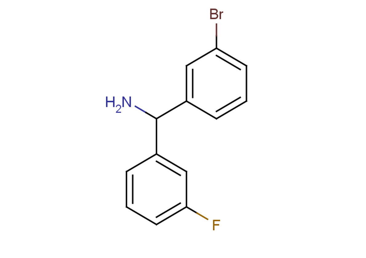 (3-bromophenyl)(3-fluorophenyl)methanamine