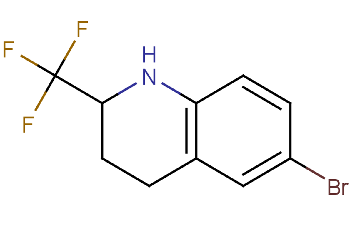 6-bromo-2-(trifluoromethyl)-1,2,3,4-tetrahydroquinoline