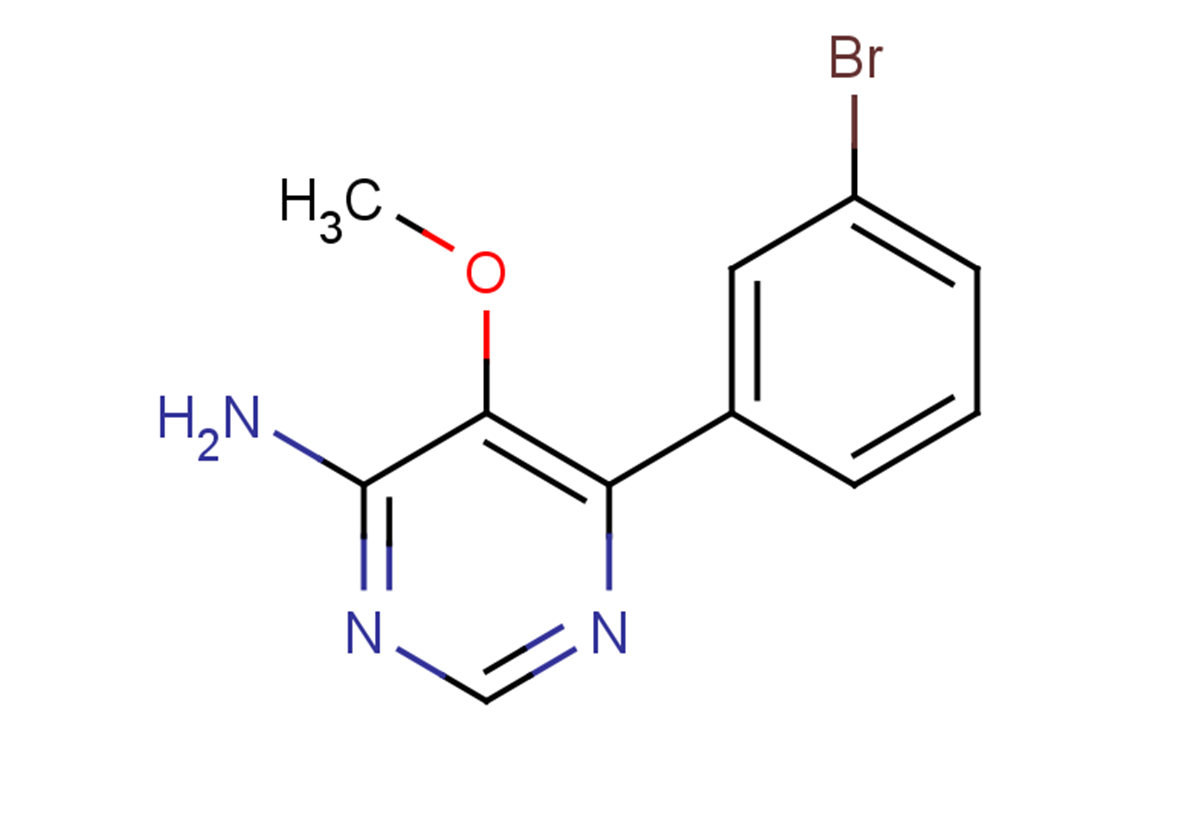 6-(3-bromophenyl)-5-methoxypyrimidin-4-amine