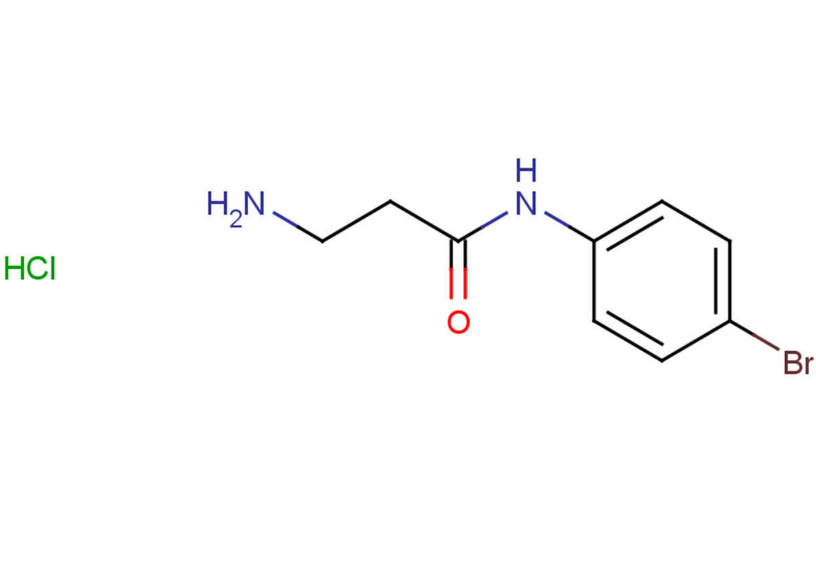 3-amino-N-(4-bromophenyl)propanamide hydrochloride