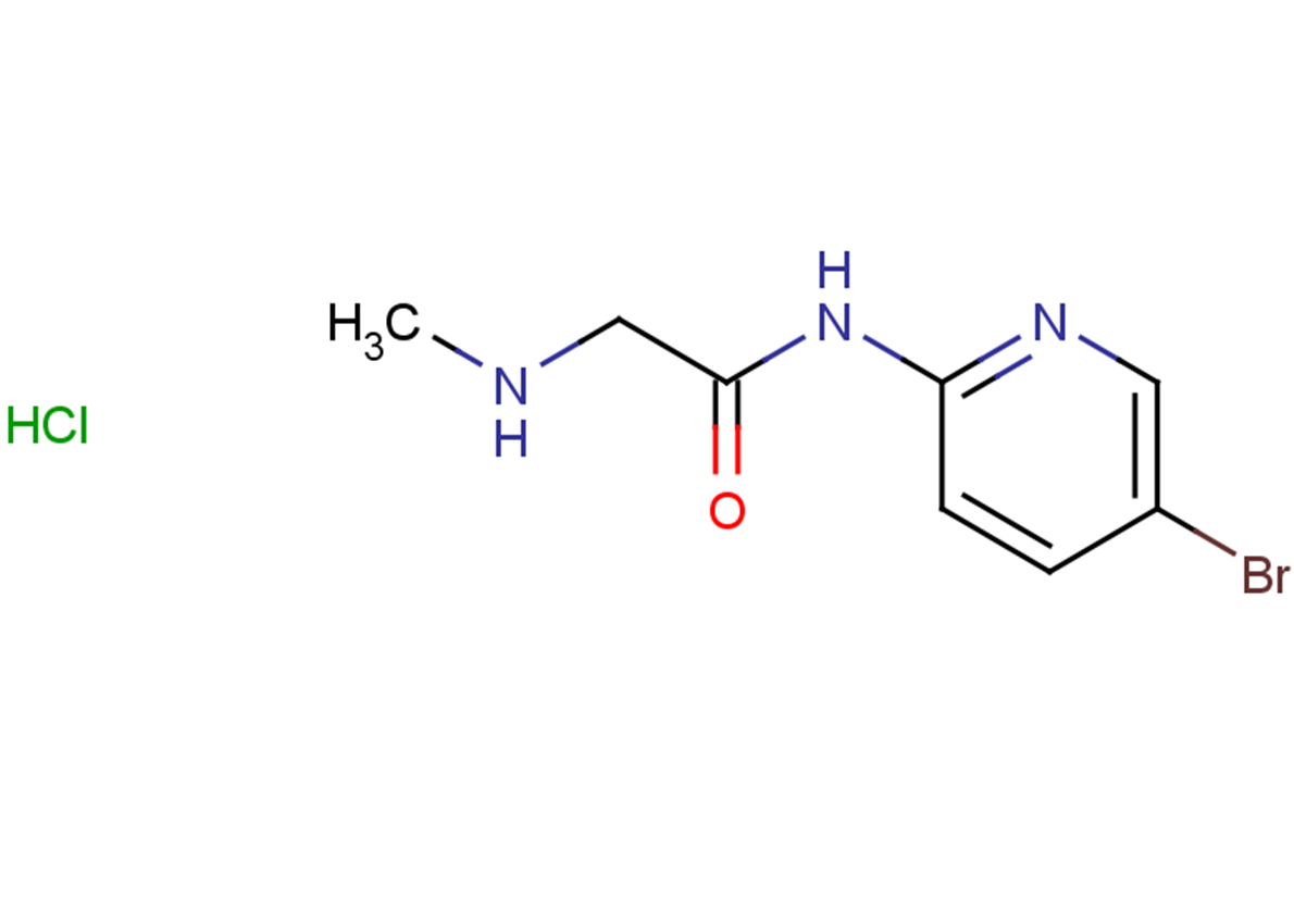 N-(5-bromopyridin-2-yl)-2-(methylamino)acetamide hydrochloride