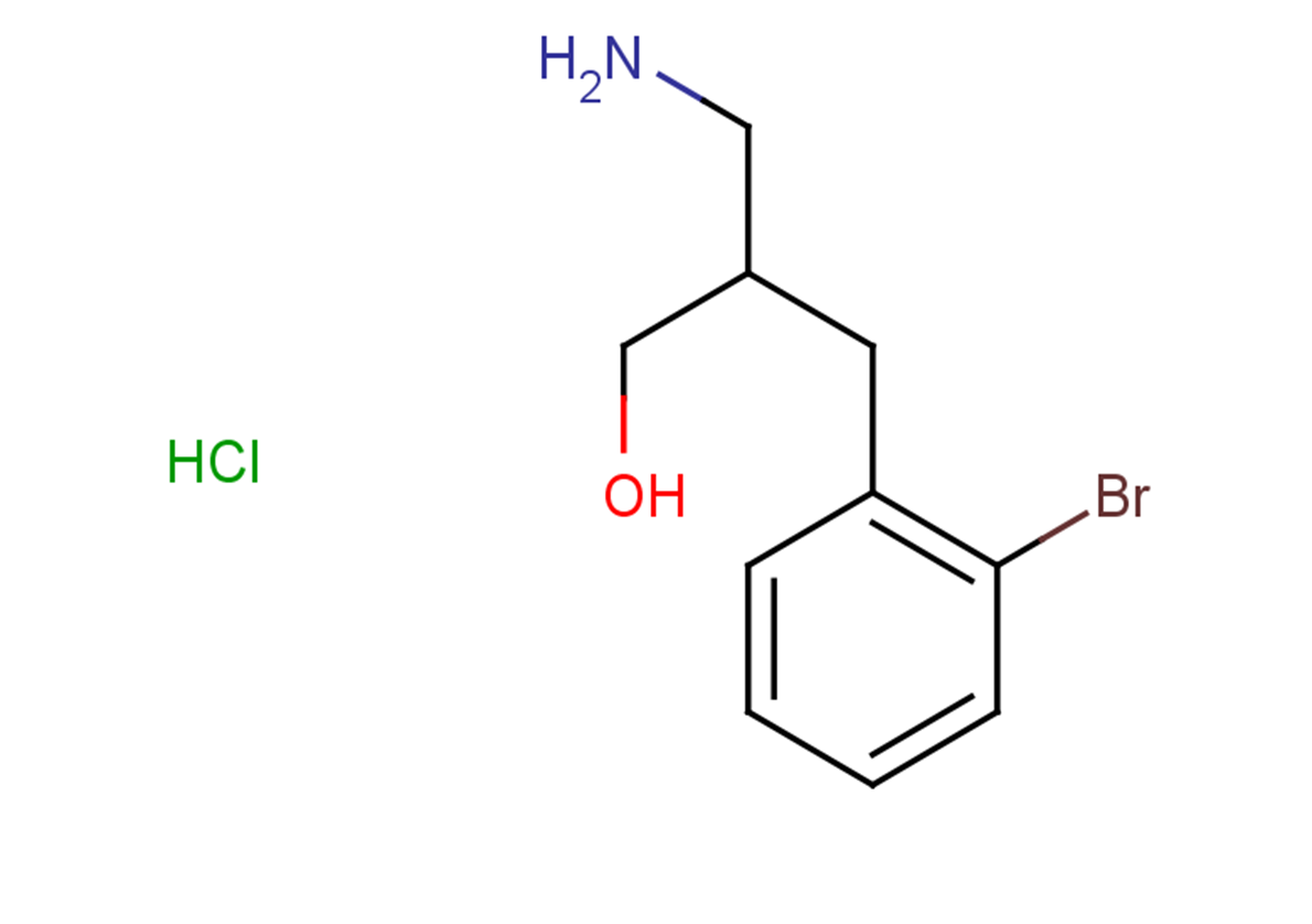3-amino-2-[(2-bromophenyl)methyl]propan-1-ol hydrochloride