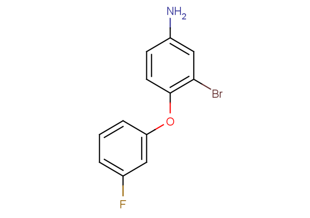 3-bromo-4-(3-fluorophenoxy)aniline