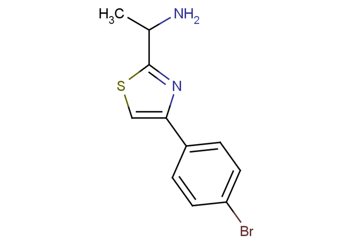 1-[4-(4-bromophenyl)-1,3-thiazol-2-yl]ethan-1-amine