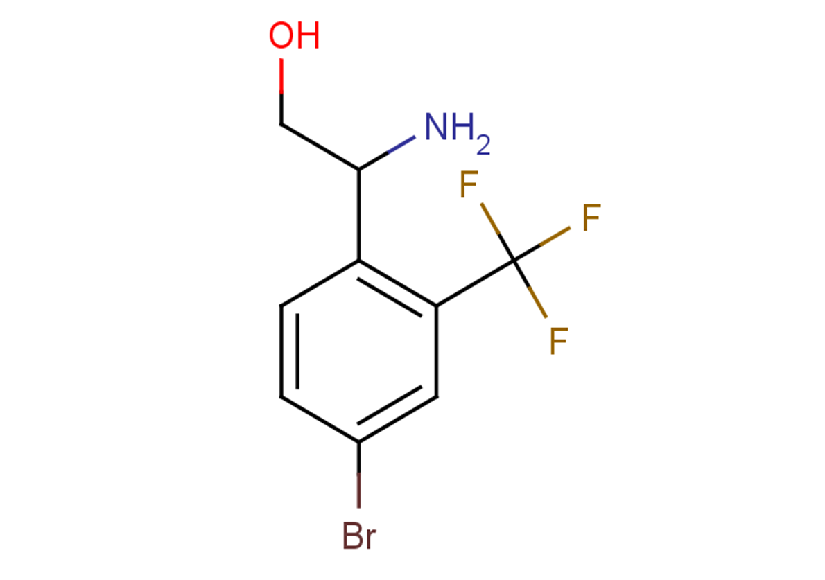 2-amino-2-[4-bromo-2-(trifluoromethyl)phenyl]ethan-1-ol