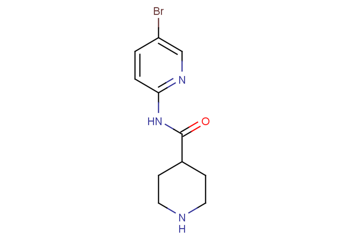 N-(5-bromopyridin-2-yl)piperidine-4-carboxamide