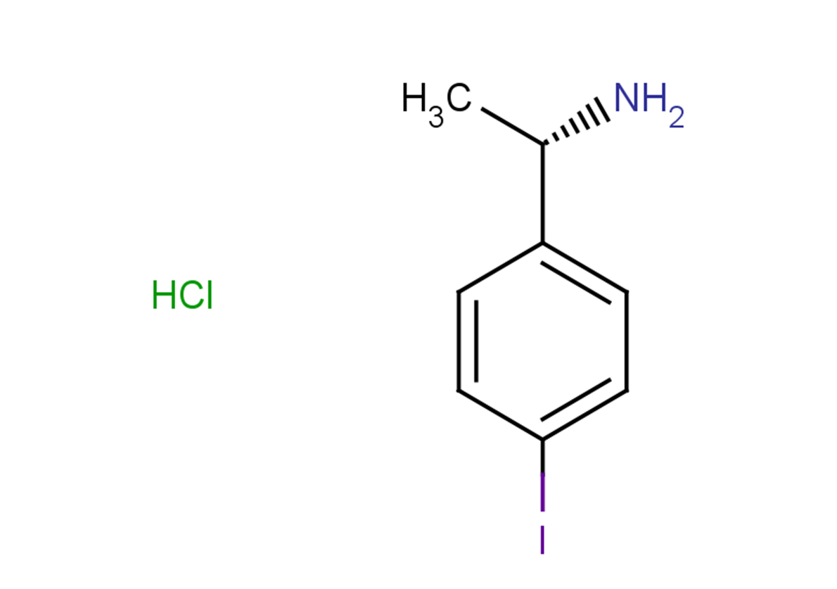 (1S)-1-(4-iodophenyl)ethan-1-amine hydrochloride