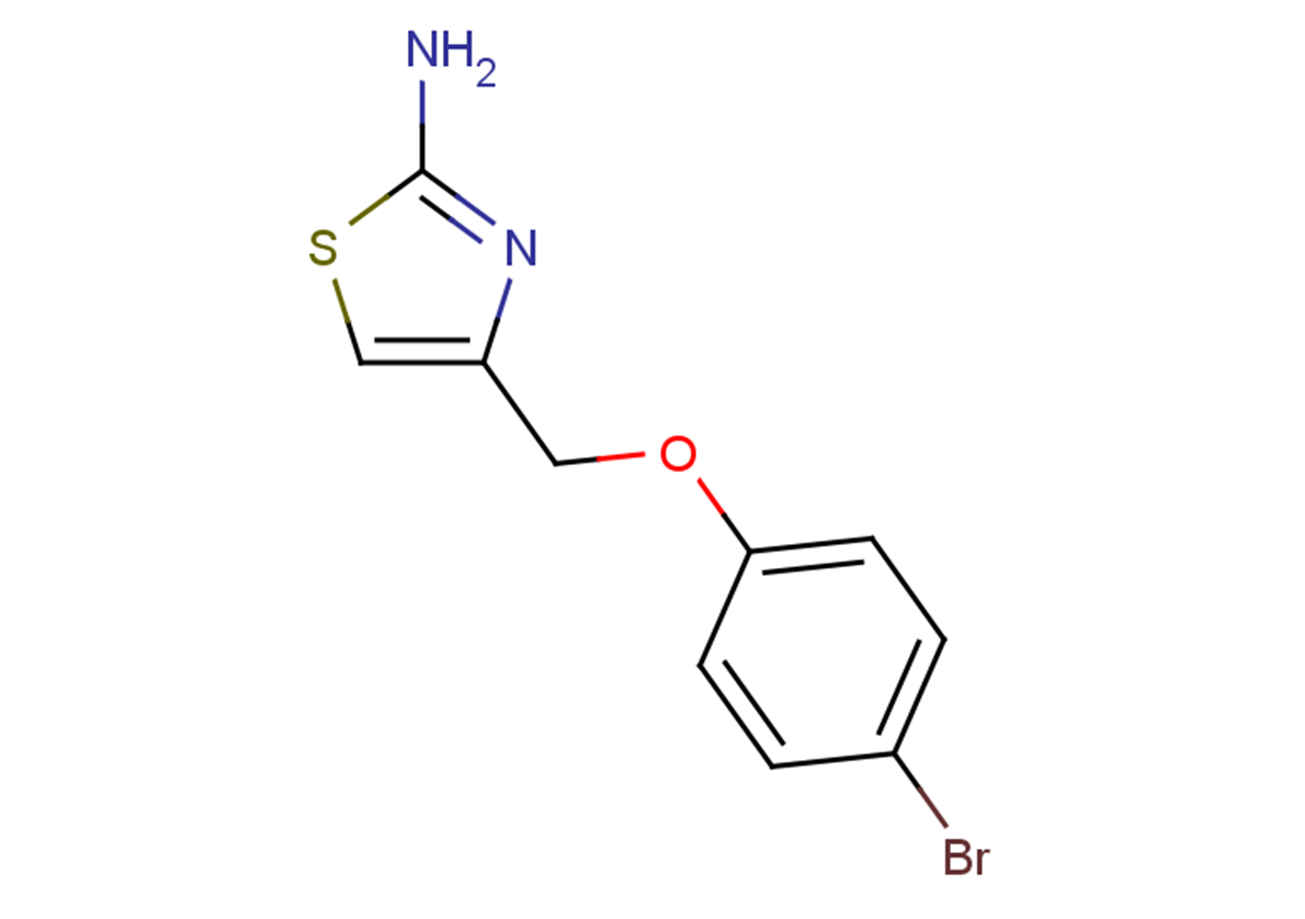 4-(4-bromophenoxymethyl)-1,3-thiazol-2-amine