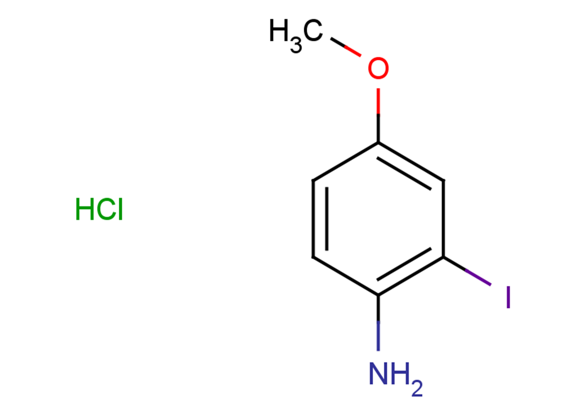 2-iodo-4-methoxyaniline hydrochloride