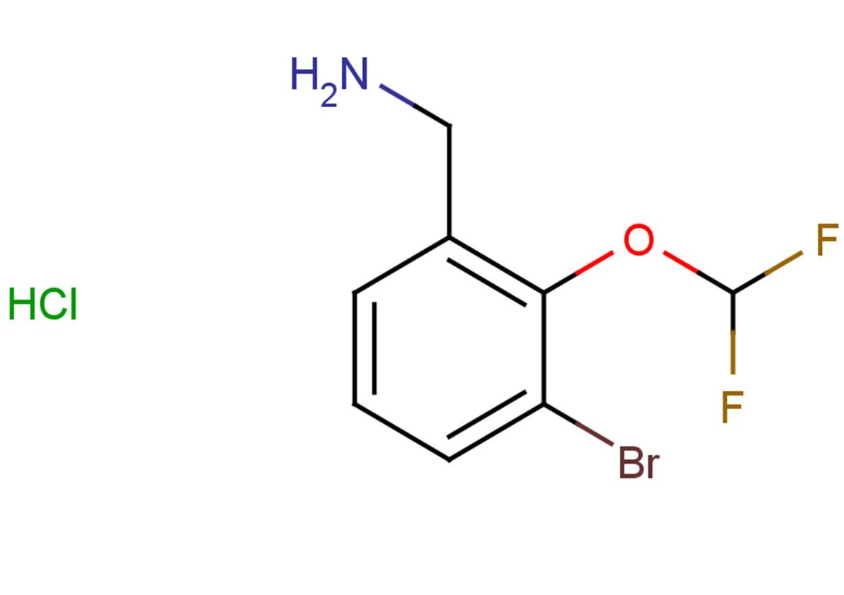 [3-bromo-2-(difluoromethoxy)phenyl]methanamine hydrochloride