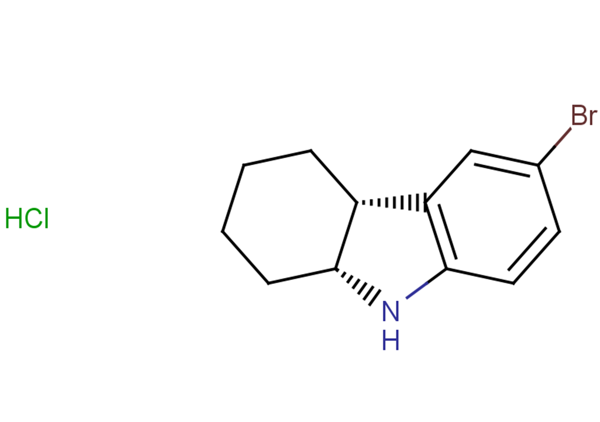 (4aR,9aR)-6-bromo-2,3,4,4a,9,9a-hexahydro-1H-carbazole hydrochloride