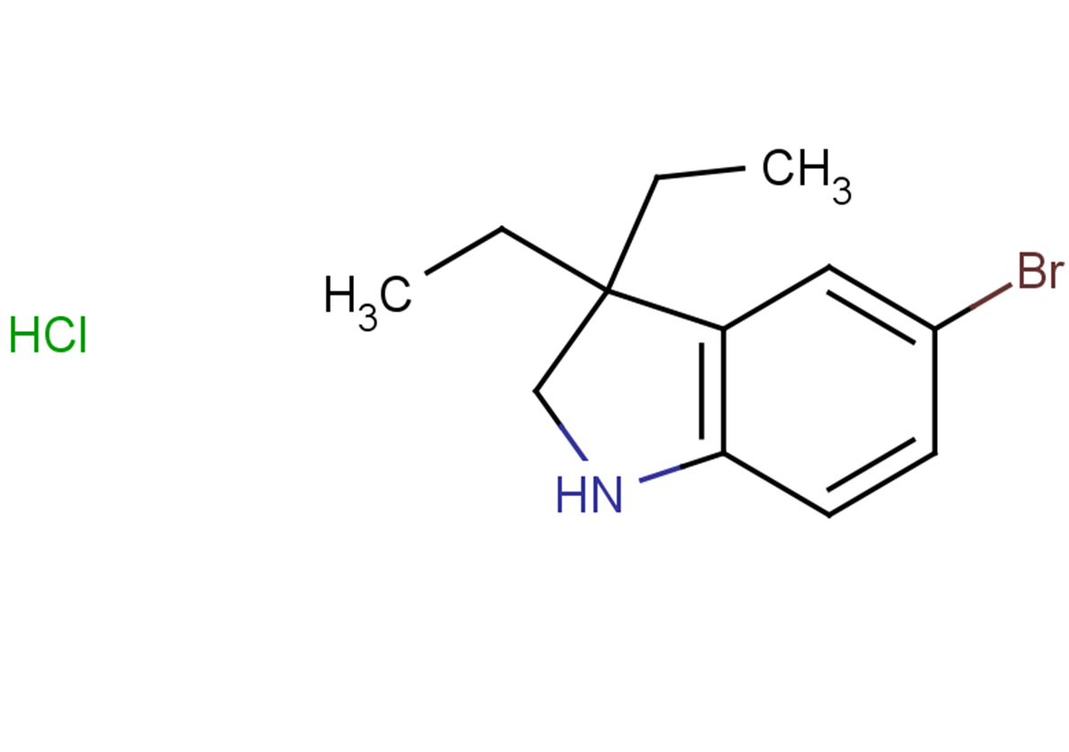 5-bromo-3,3-diethyl-2,3-dihydro-1H-indole hydrochloride