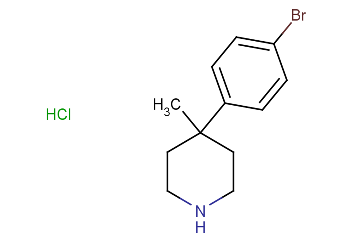 4-(4-bromophenyl)-4-methylpiperidine hydrochloride