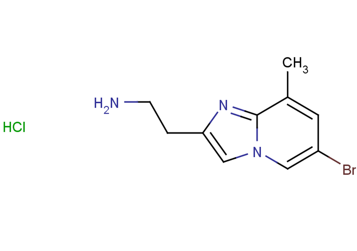 2-{6-bromo-8-methylimidazo[1,2-a]pyridin-2-yl}ethan-1-amine hydrochloride
