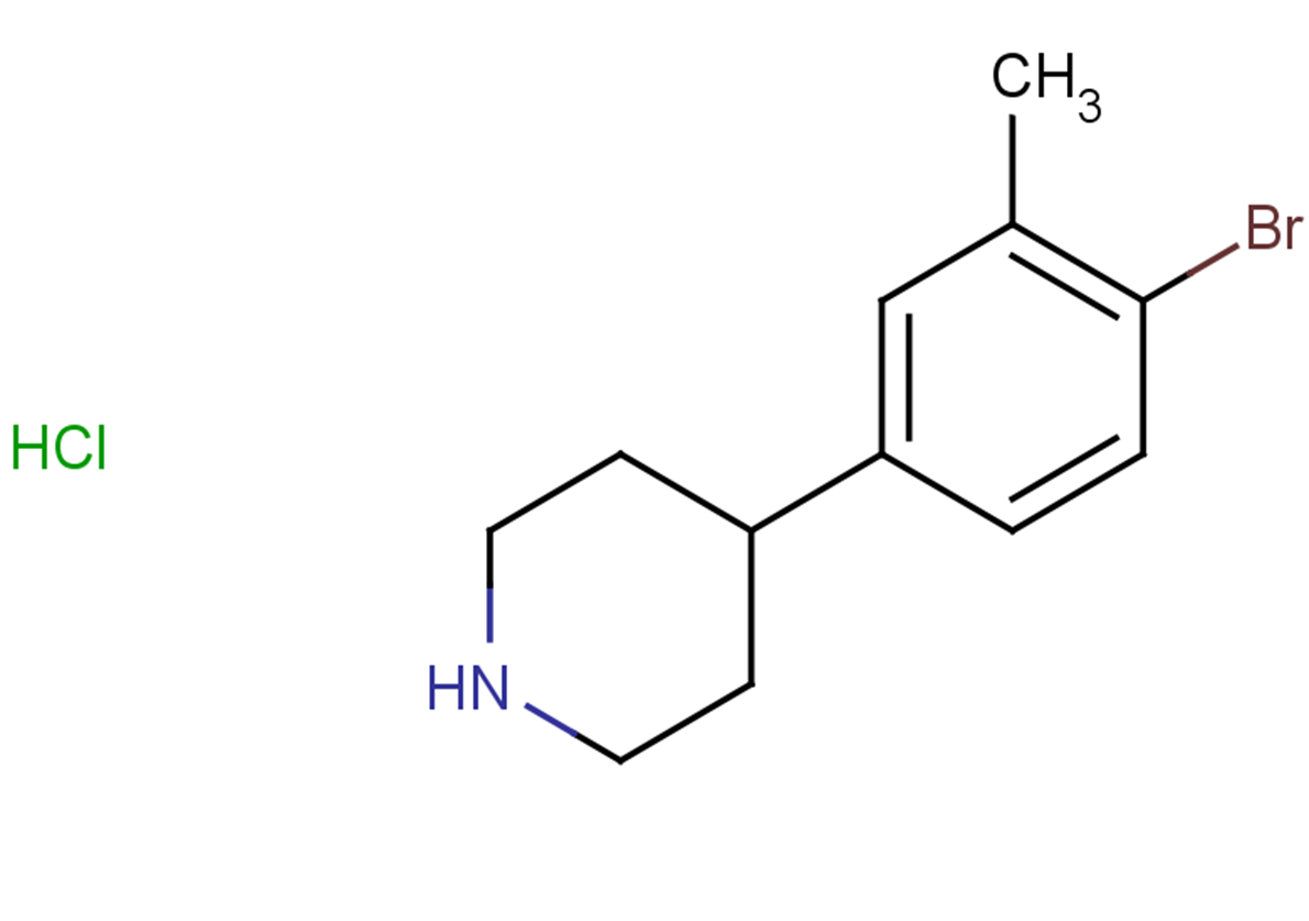 4-(4-bromo-3-methylphenyl)piperidine hydrochloride