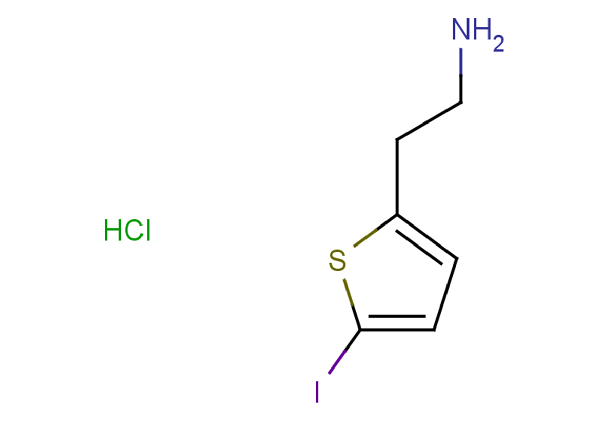 2-(5-iodothiophen-2-yl)ethan-1-amine hydrochloride