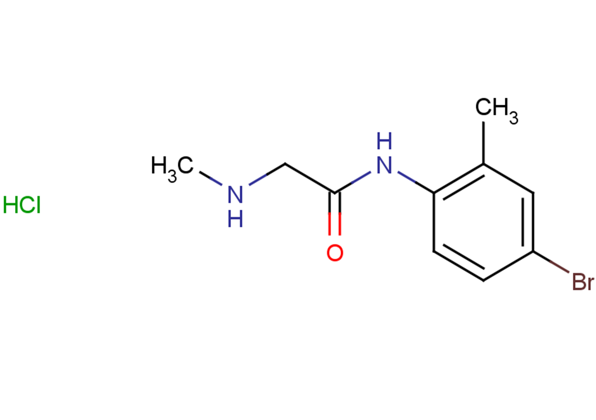 N-(4-bromo-2-methylphenyl)-2-(methylamino)acetamide hydrochloride