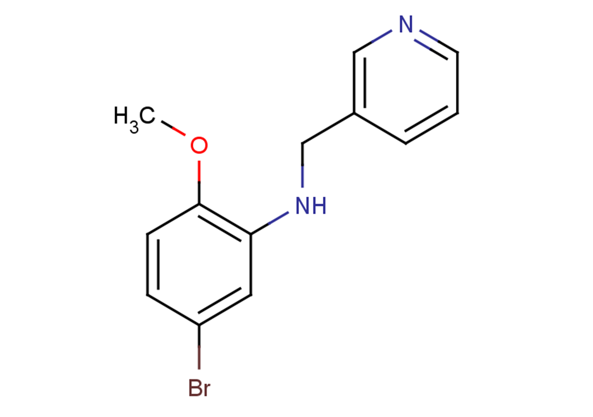 5-bromo-2-methoxy-N-(pyridin-3-ylmethyl)aniline