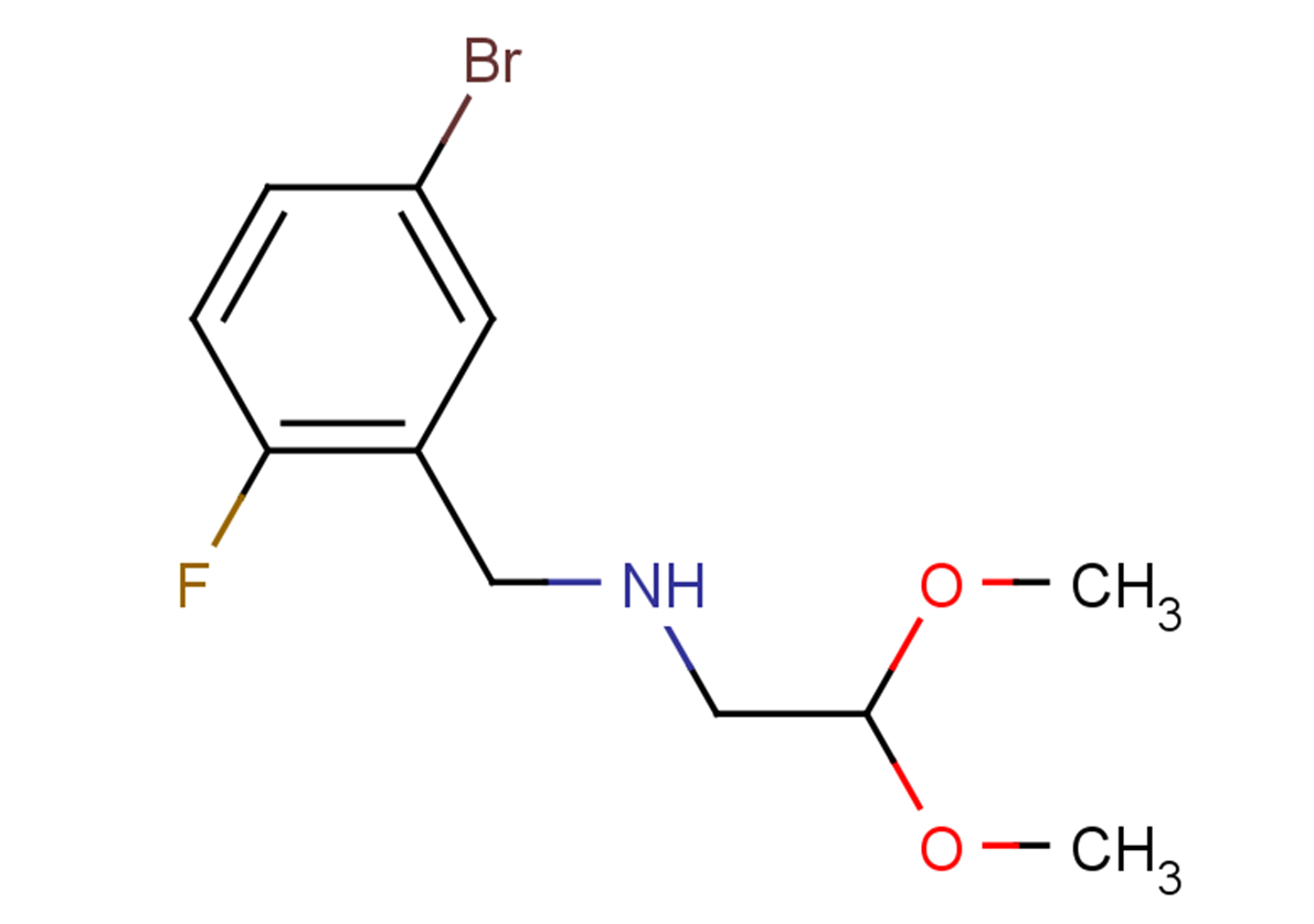 [(5-bromo-2-fluorophenyl)methyl](2,2-dimethoxyethyl)amine