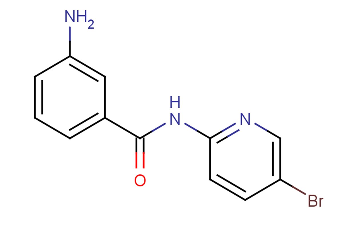 3-amino-N-(5-bromopyridin-2-yl)benzamide