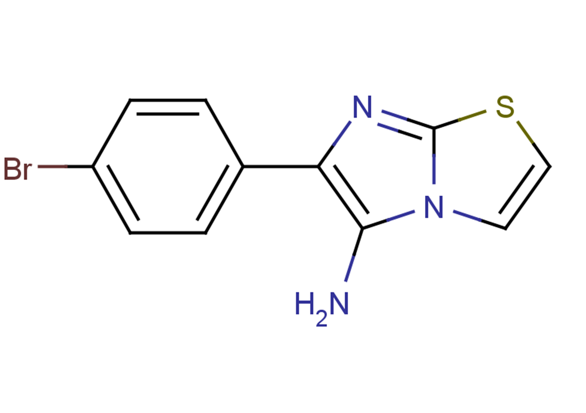 6-(4-bromophenyl)imidazo[2,1-b][1,3]thiazol-5-amine