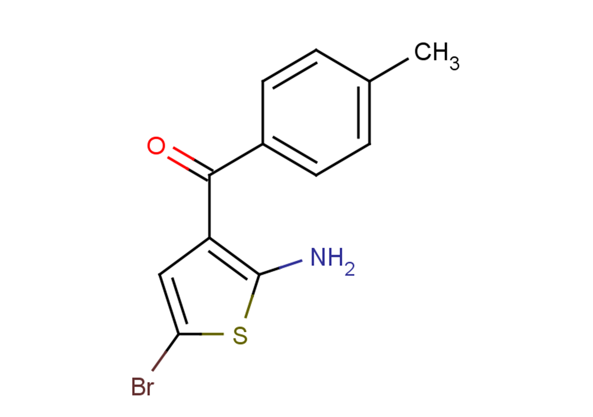 5-bromo-3-[(4-methylphenyl)carbonyl]thiophen-2-amine