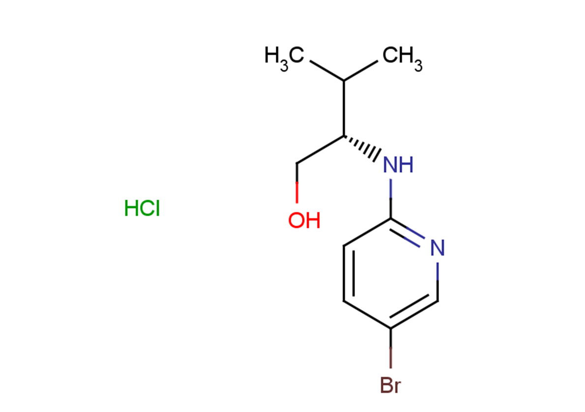 (2S)-2-[(5-bromopyridin-2-yl)amino]-3-methylbutan-1-ol hydrochloride