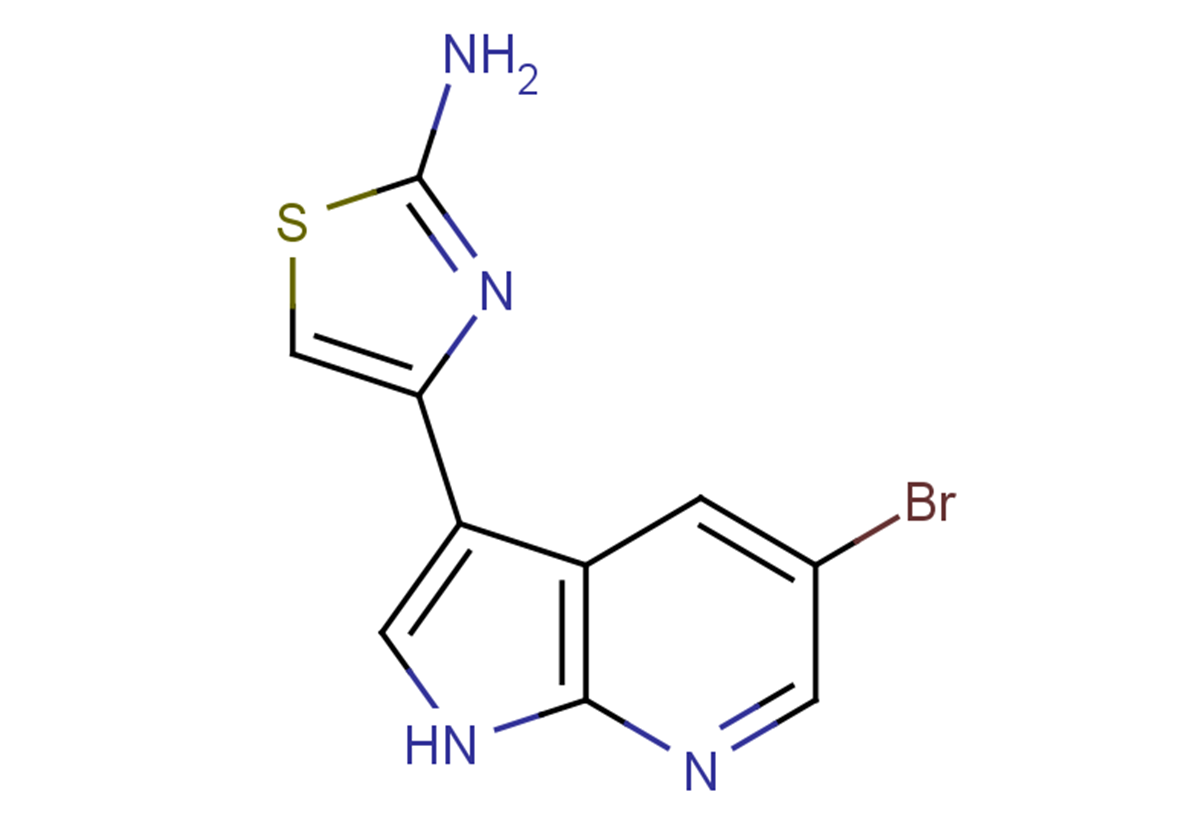 4-{5-bromo-1H-pyrrolo[2,3-b]pyridin-3-yl}-1,3-thiazol-2-amine