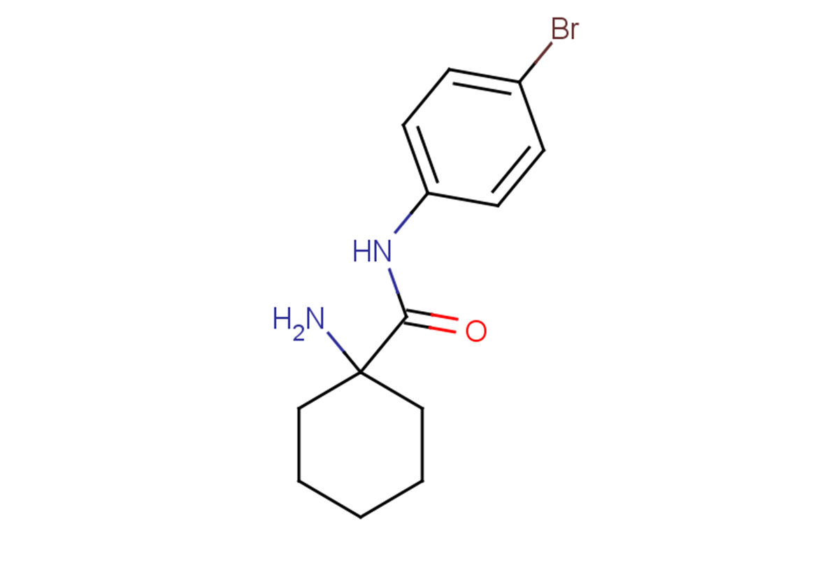1-amino-N-(4-bromophenyl)cyclohexane-1-carboxamide