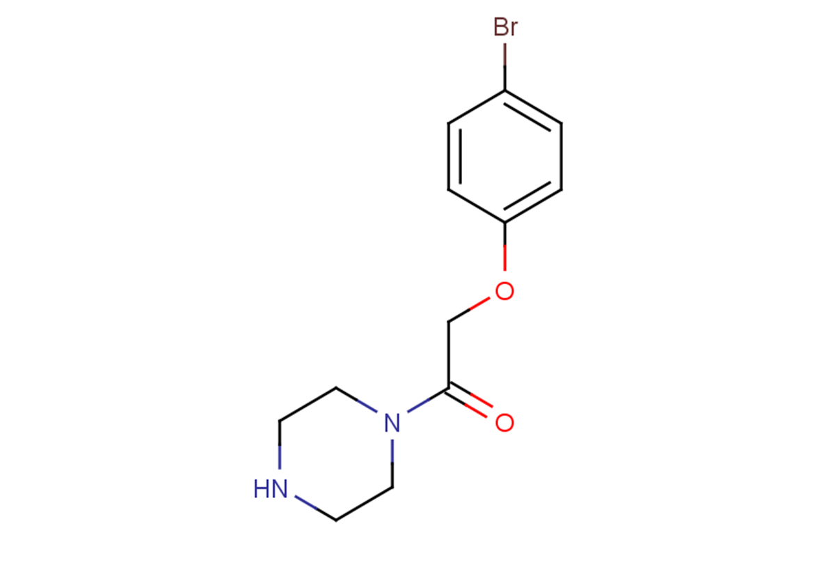 2-(4-bromophenoxy)-1-(piperazin-1-yl)ethan-1-one